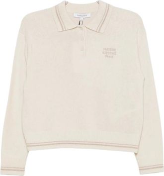 Maison Kitsun&eacute; Tops, Dames, Beige, M, Mrwkl 02Kt 1171 Puecr Sweater