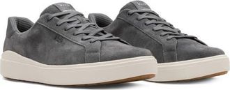 Kizik Vegas 2 Leather Sneaker in Grey Suede at Nordstrom, Size 10.5