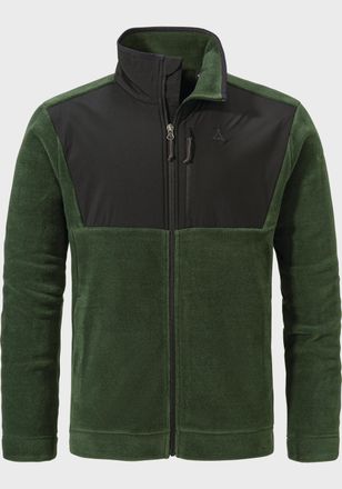 Sch&ouml;ffel Fleecejacke SCH&Ouml;FFEL Urban Fleece Jk Style Gregale MNS, Herren, Gr. 48, gr&uuml;n (6965, gr&uuml;n), Oberstoff: 100% Polyester, regular fit, hoch geschlossener 
