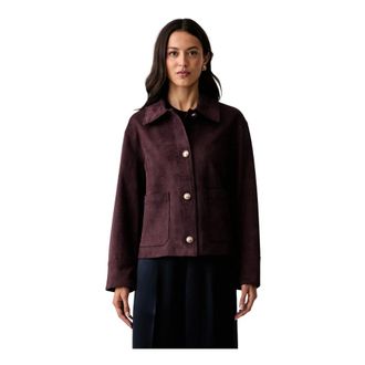 Guess Mujer, Chaquetas, P&uacute;rpura, Talla: S