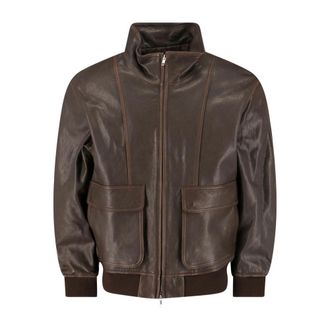 Dunst Lambs-leather Flap-pocket Jacket