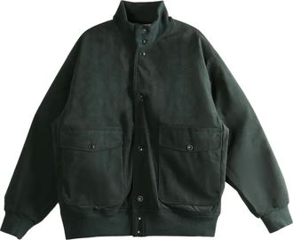 Nanamíca high-neck insulated jacket - Green