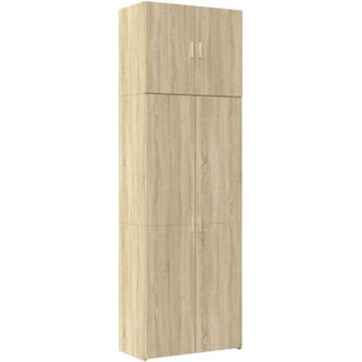 vidaXL Credenza Rovere Sonoma 80x42,5x249 cm in Legno Multistrato vidaXL