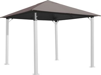 Quick-Star Quick-star - Ersatzdach F&uuml;r Pavillon Paris 3x3m Pavillondach Taupe