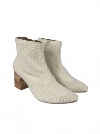 Huma Blanco Womens Vania Boots In Ivory Alpaca