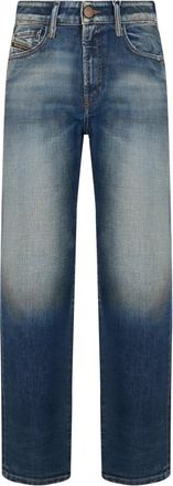 Diesel Comfort Straight Denim Jeans - Dames - Regular Fit Jeans - Blauw - W23 - Denim - Jeans