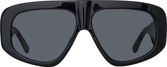 Linda Farrow THE ATTICO ATTICO57 C1 Womens Sunglasses Black Size 58