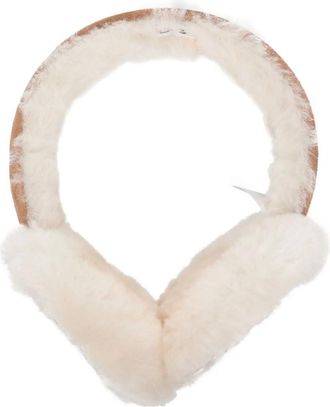 UGG Logo-embroidered Shearling Ear Muffs
