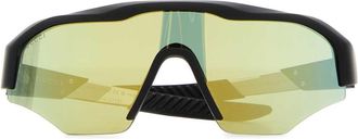 Gucci Mens Black Acetate Sunglasses Blackyellow Exterior: Occhiali Da Sole