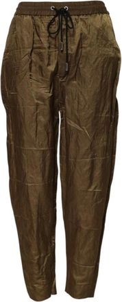 Dsquared2 Dames, Broeken, Bruin, Maat: 2XS Katoen