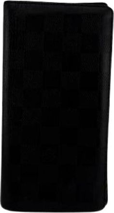 Louis Vuitton Pre-owned Wallets, male, Black, Size: ONE SIZE Pre-owned Brazza Wallet