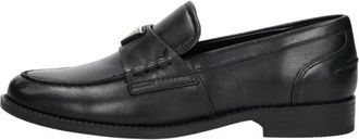 Guess Beliso Mocassins & Loafers - Dames - Loafers - Zwart - 38 EU - Leer - Schoenen