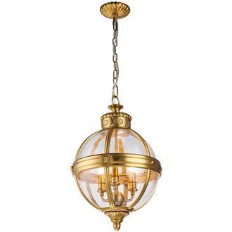 Feiss Elstead Feiss Adams Sf&auml;risk Taklampa Polerad M&auml;ssing