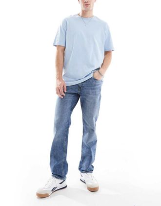 Jack & Jones Clark - Jeans dritti blu medio