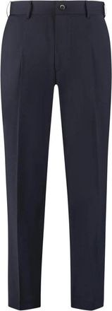 THE (ALPHABET) De (Broek) Wolmix Pantalon - Heren - Nette broeken - Blauw - 2XL - Wol - Broeken