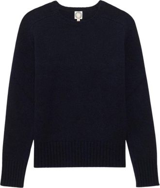 Ines De La Fressange Noelly Jumper - Dames - Ronde hals truien - Blauw - XS - Wol - Truien & Vesten