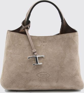 Tod's Borsa T Timeless Tods in camoscio
