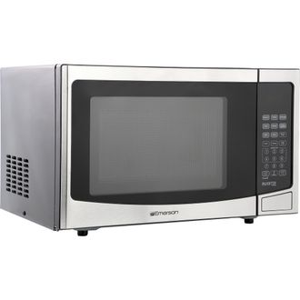 Emerson 1.2 Cu ft 1000 Watt Countertop Microwave Oven in Silver at Nordstrom