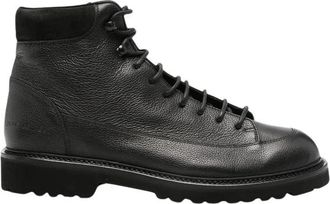 Common Projects Hiker Boot Piuma - Heren - Veterlaarzen - Zwart - 46 EU - Leer - Schoenen