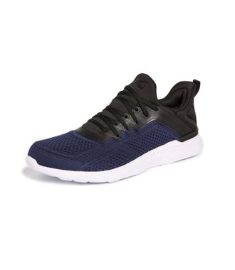 Athletic Propulsion Labs Mens Techloom Tracer Shoes In Black/navy/white