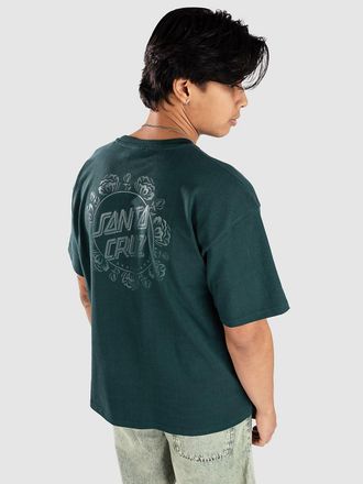 Santa Cruz Mono Ring Rose Dot T-Shirt fantasia