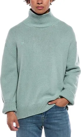 PANGAIA Cashmere & Wool-Blend Turtleneck Sweater