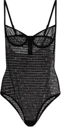 Dsquared2 Underwear - Dames - Bodies - Zwart - M - Tops