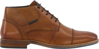 Dune London Chukka-laarzen van Chippy-leer voor heren (Tan)