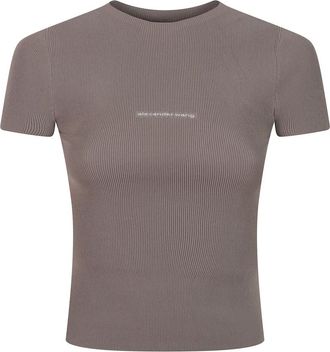 Alexander Wang Mujer, Camisetas, Marr&oacute;n, Talla: M