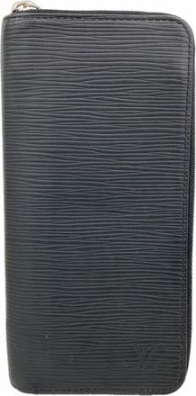 Louis Vuitton Noir Long Wallet (Bi-Fold) (Pre-Owned)