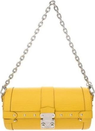 Louis Vuitton Pre-owned Handbags, female, Yellow, Size: ONE SIZE Pre-owned Leather louis-vuitton-bags