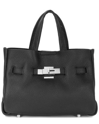 Tiffany & Fred Top Handle Leather Bag