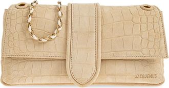 Jacquemus Shoulder Bags, female, Beige, Size: ONE SIZE Le Bambino Chaine Shoulder Bag