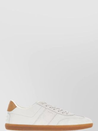 Tod's leather low-top sneakers