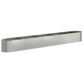 vidaXL Cama De Jard&iacute;n Elevada Acero Galvanizado 380 X 40 X 40 Cm Acero Vidaxl