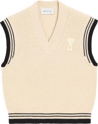 Ami Ami De Coeur V-neck Sleeveless Top