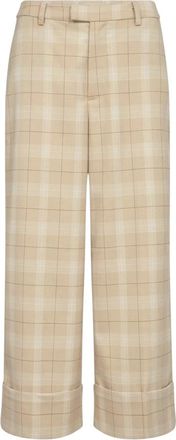 Mos Mosh Broek - Dames - Vrijetijds broeken - Beige - XS - Broeken