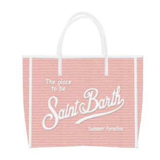 MC2 Saint Barth Tassen, Dames, Roze, ONE Size, Handtas met Riem