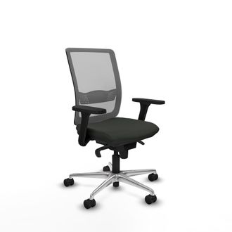 Piqueras y Crespo Silla Piqueras Y Crespo Haches Gris 5 Posiciones Ergon&oacute;mica