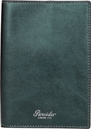 Pineider Reisepassh&uuml;lle Herrens Gr&uuml;nes Leder