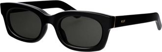 Retro Superfuture Stijlvolle zonnebrillen voor beide geslachten - unisex - Zonnebrillen - Zwart - 53 MM - Accessoires