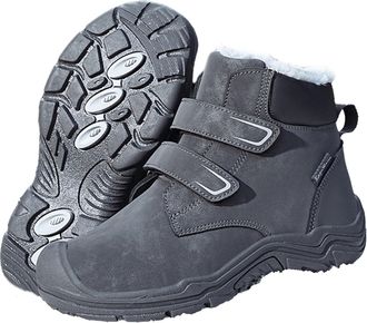 Generic Walking Boots Mens, Cozy Winter Waterproof Anti-Slip Boots Lightweight Outdoor Walking Shoes Comfortable Wear-Resistant Hiking Footwear Soft Bottom Ca