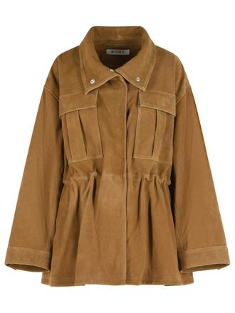 R&oacute;he Brown Suede Jacket
