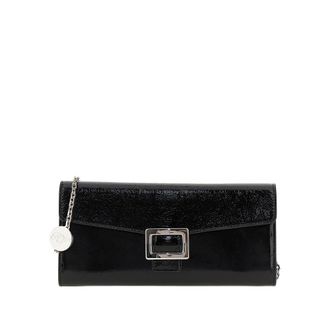 Roger Vivier Leather Belle Vivier clutch Woman One Size