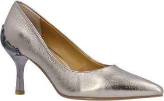 J. Reneé Tacy Pointed Toe Pump in Taupe Metallic at Nordstrom, Size 9.5