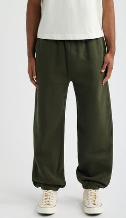 BP. Cotton Blend Fleece Sweatpants in Green Forest at Nordstrom, Size X-Small