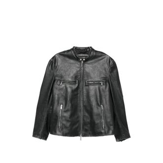 Dsquared2 Bad Boy Zip-up Leather Jacket