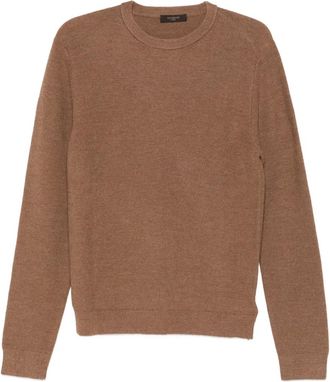 Zanone Maglione girocollo - Marrone