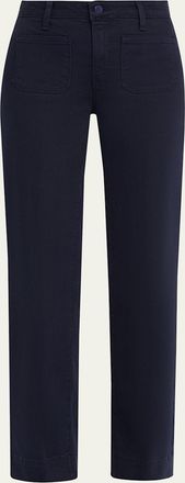 L'agence Nolan High-Rise Patch Pocket Jeans