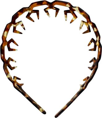 Ficcare Crown Headband in Dotted Tortoise at Nordstrom